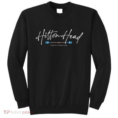 Hilton Head South Carolina Beach Graphic Sweatshirt