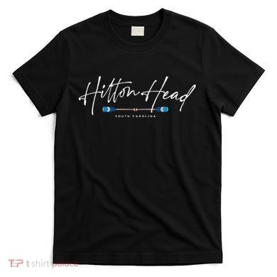 Hilton Head South Carolina Beach Graphic T-Shirt