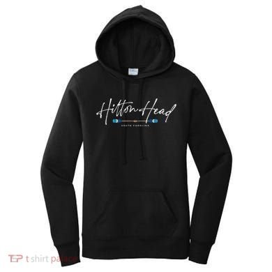 Hilton Head South Carolina Beach Graphic Women's Hoodie