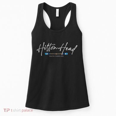 Hilton Head South Carolina Beach Graphic Women's Tank Top