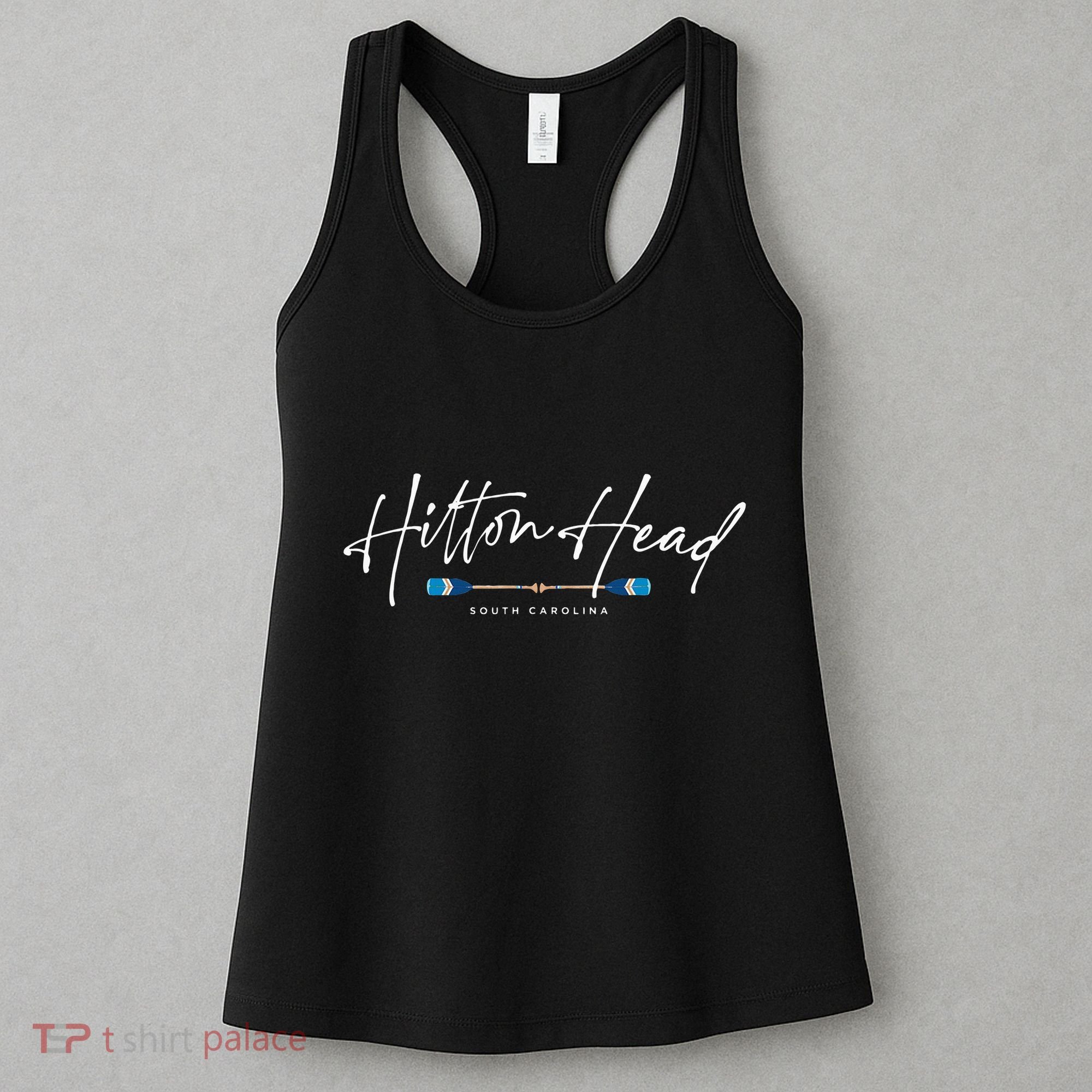 Hilton Head South Carolina Beach Graphic Women's Tank Top