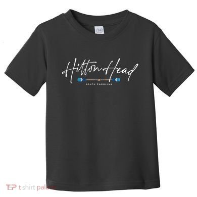 Hilton Head South Carolina Beach Graphic Toddler T-Shirt