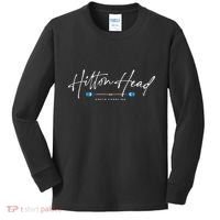 Hilton Head South Carolina Beach Graphic Kids Long Sleeve Shirt thumb 0