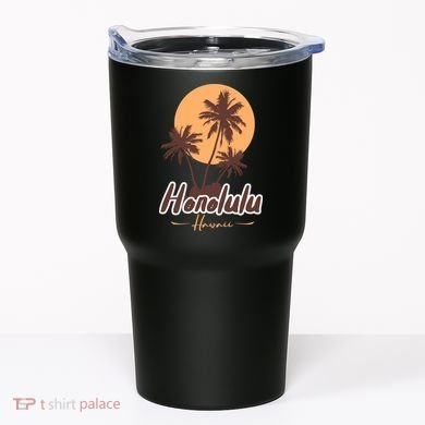 Honolulu Hawaii Sunset Tumbler