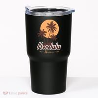 Honolulu Hawaii Sunset Tumbler thumb 0
