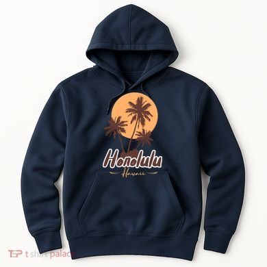 Honolulu Hawaii Sunset Hoodie