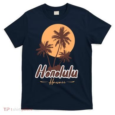 Honolulu Hawaii Sunset T-Shirt