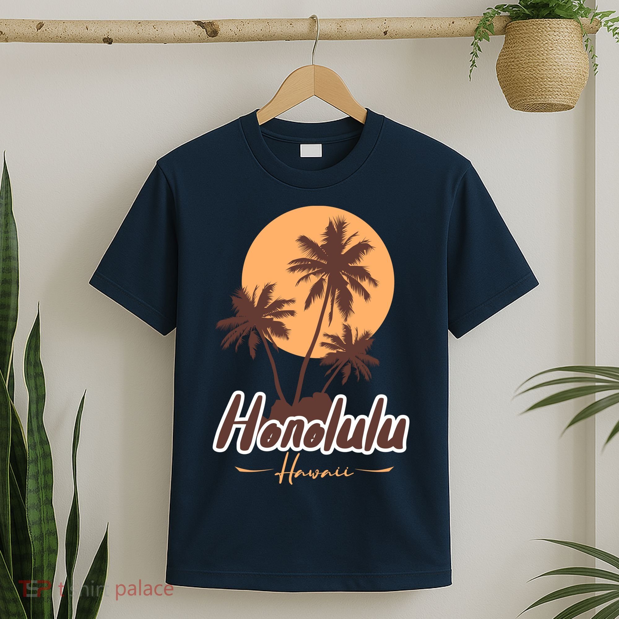 Honolulu Hawaii Sunset T-Shirt
