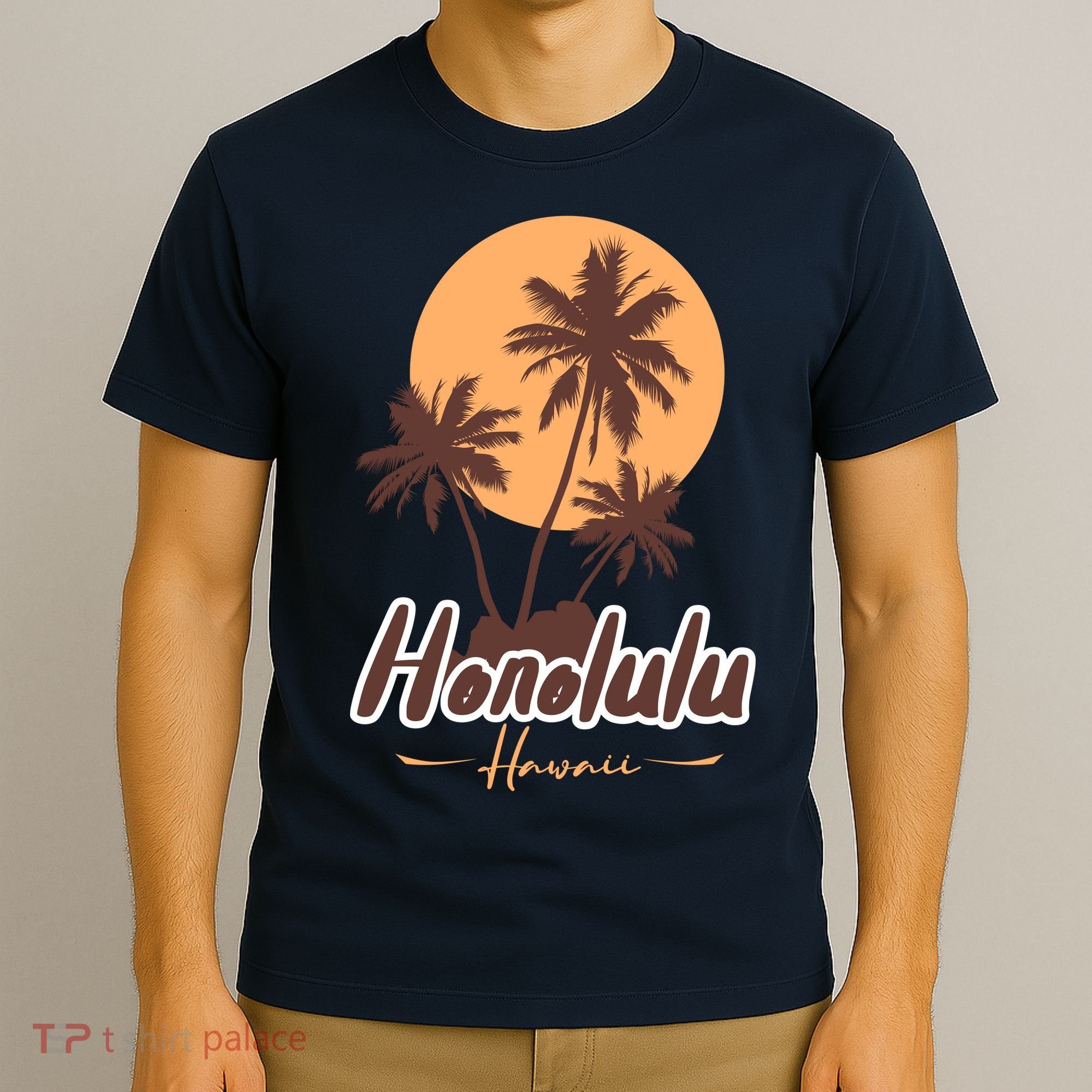 Honolulu Hawaii Sunset T-Shirt