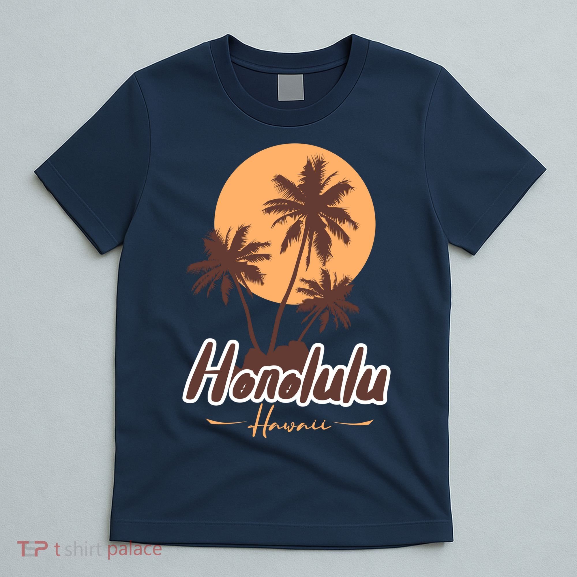 Honolulu Hawaii Sunset T-Shirt