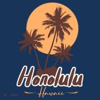 Honolulu Hawaii Sunset Bucket Hat thumb 4