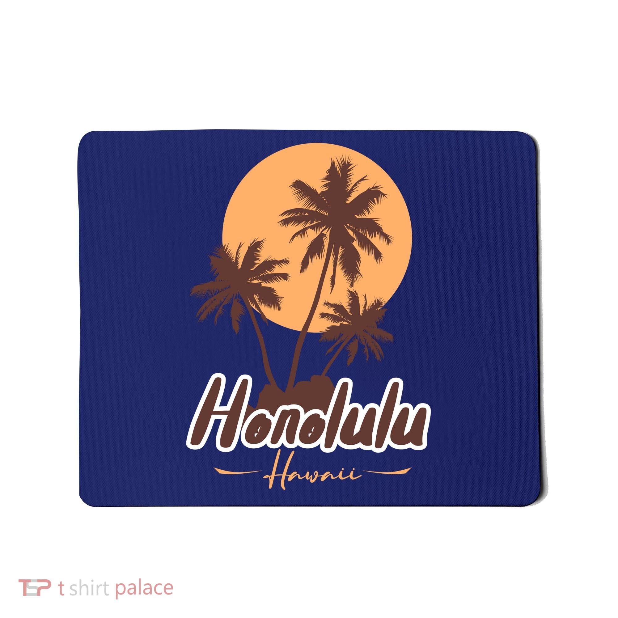 Honolulu Hawaii Sunset Mousepad