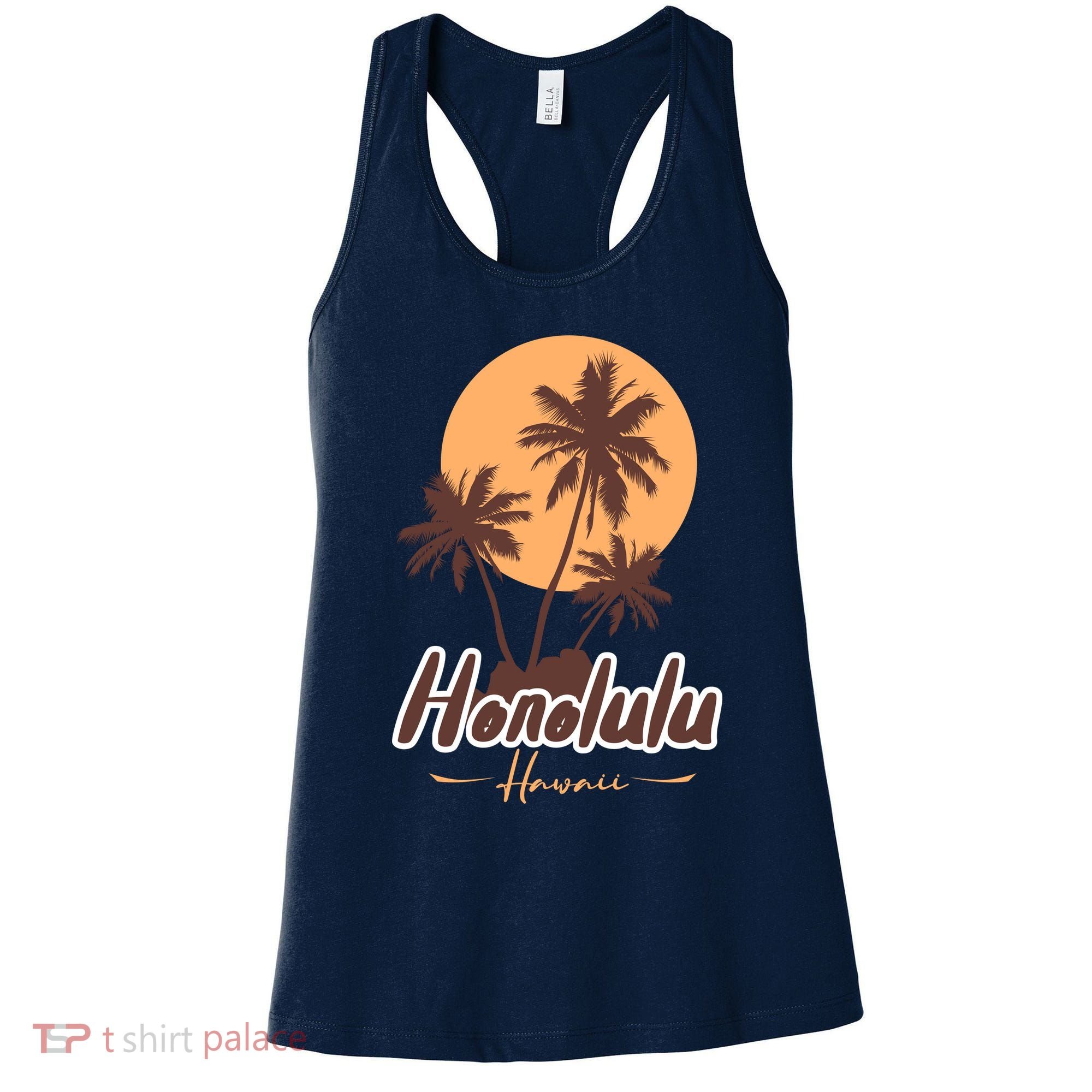 Honolulu Hawaii Sunset Women's Tank Top