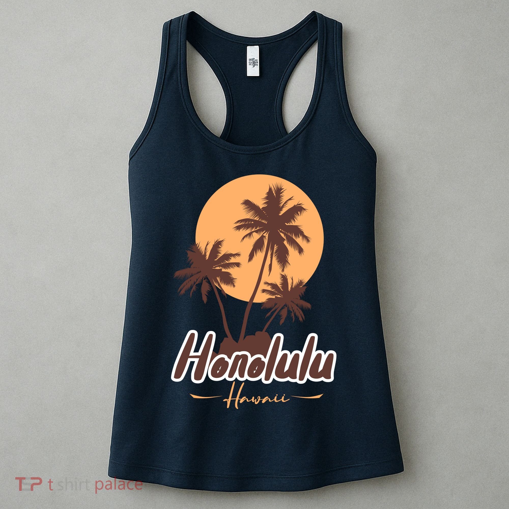 Honolulu Hawaii Sunset Women's Tank Top