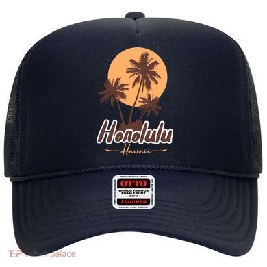Honolulu Hawaii Sunset Hat