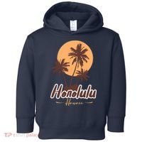 Honolulu Hawaii Sunset Toddler Hoodie thumb 0