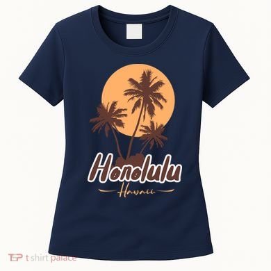 Honolulu Hawaii Sunset Women's T-Shirt