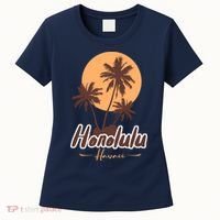 Honolulu Hawaii Sunset Women's T-Shirt thumb 0