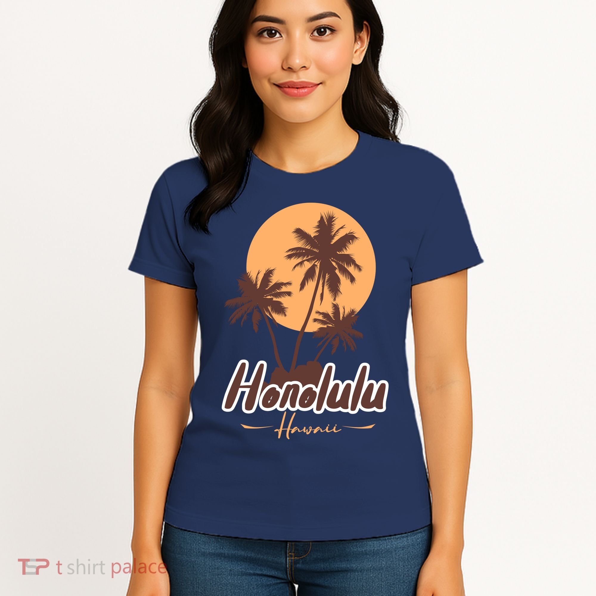 Honolulu Hawaii Sunset Women's T-Shirt