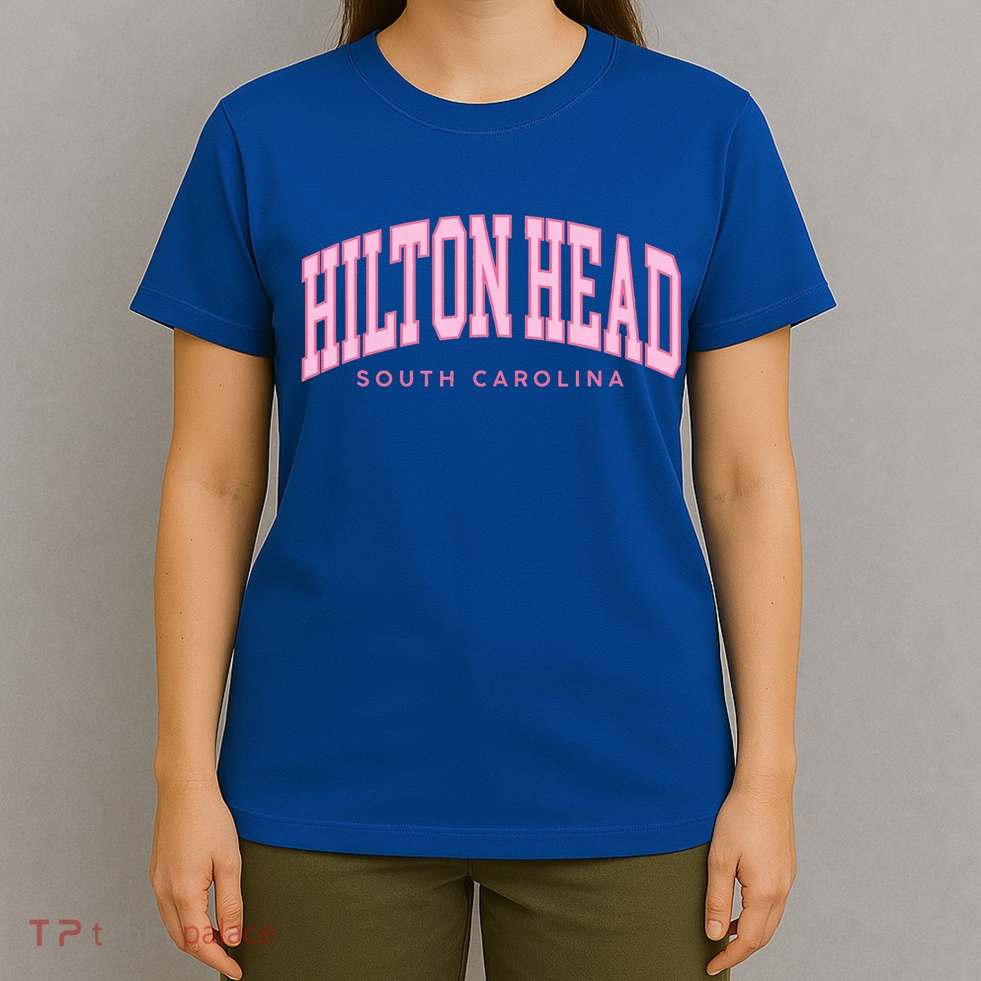 Hilton Head SC South Carolina retro vintage preppy T-Shirt