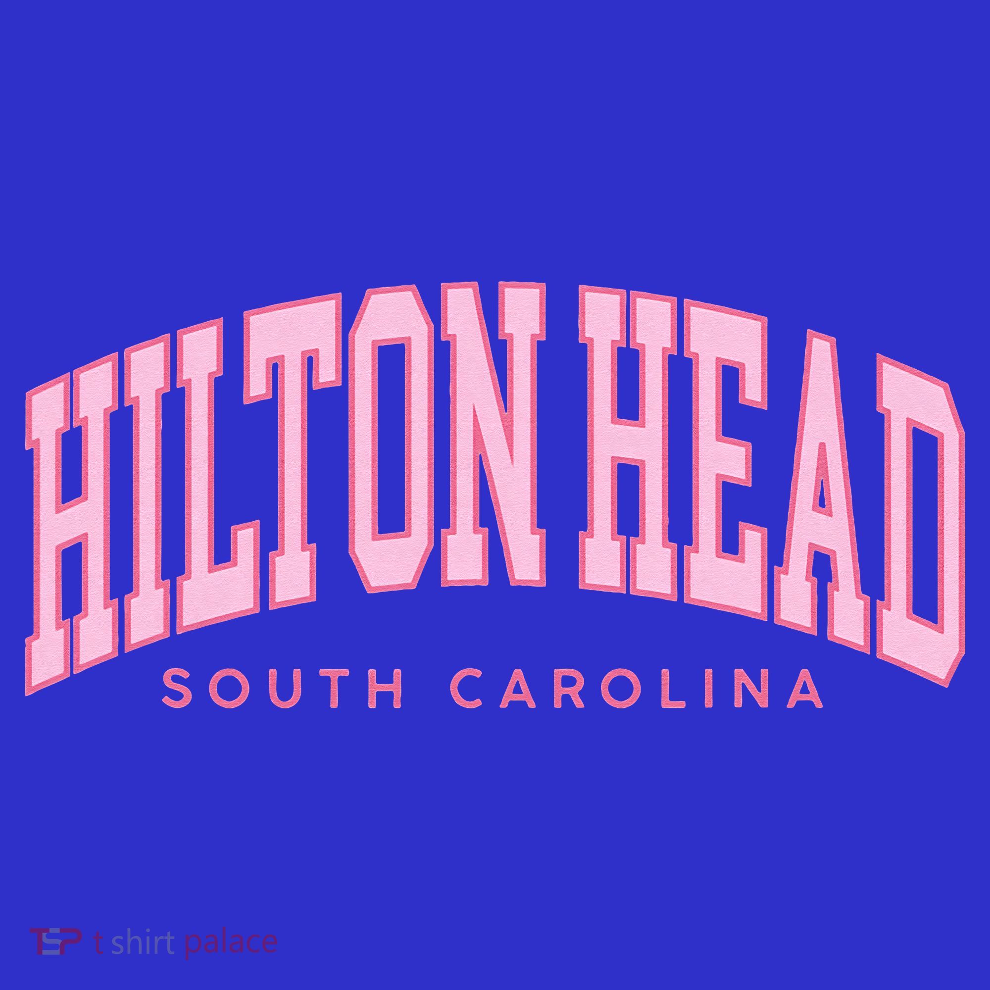 Hilton Head SC South Carolina retro vintage preppy T-Shirt