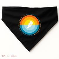 Hilton Head South Carolina Sunset USA-Made Doggie Bandana thumb 0
