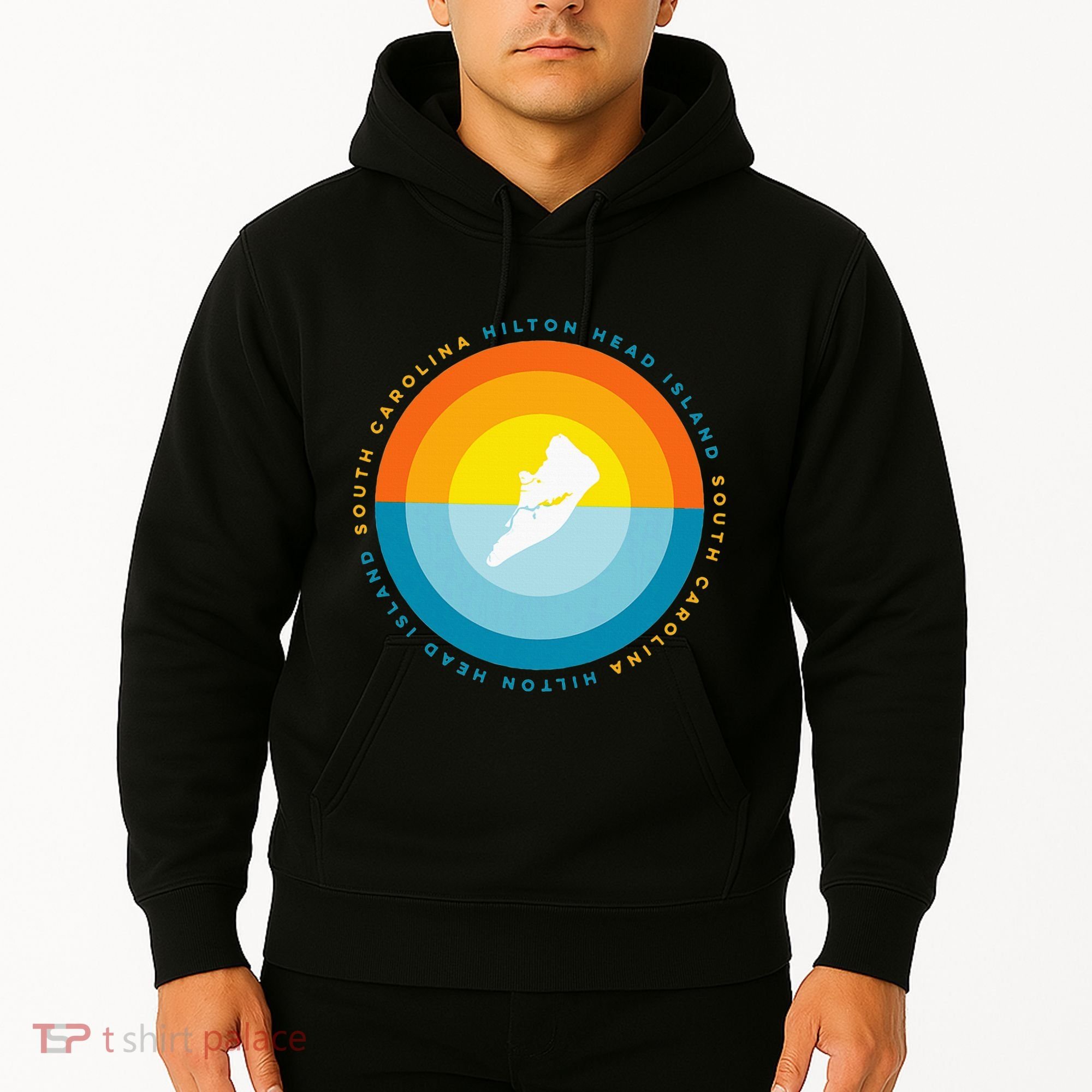 Hilton Head South Carolina Sunset Hoodie