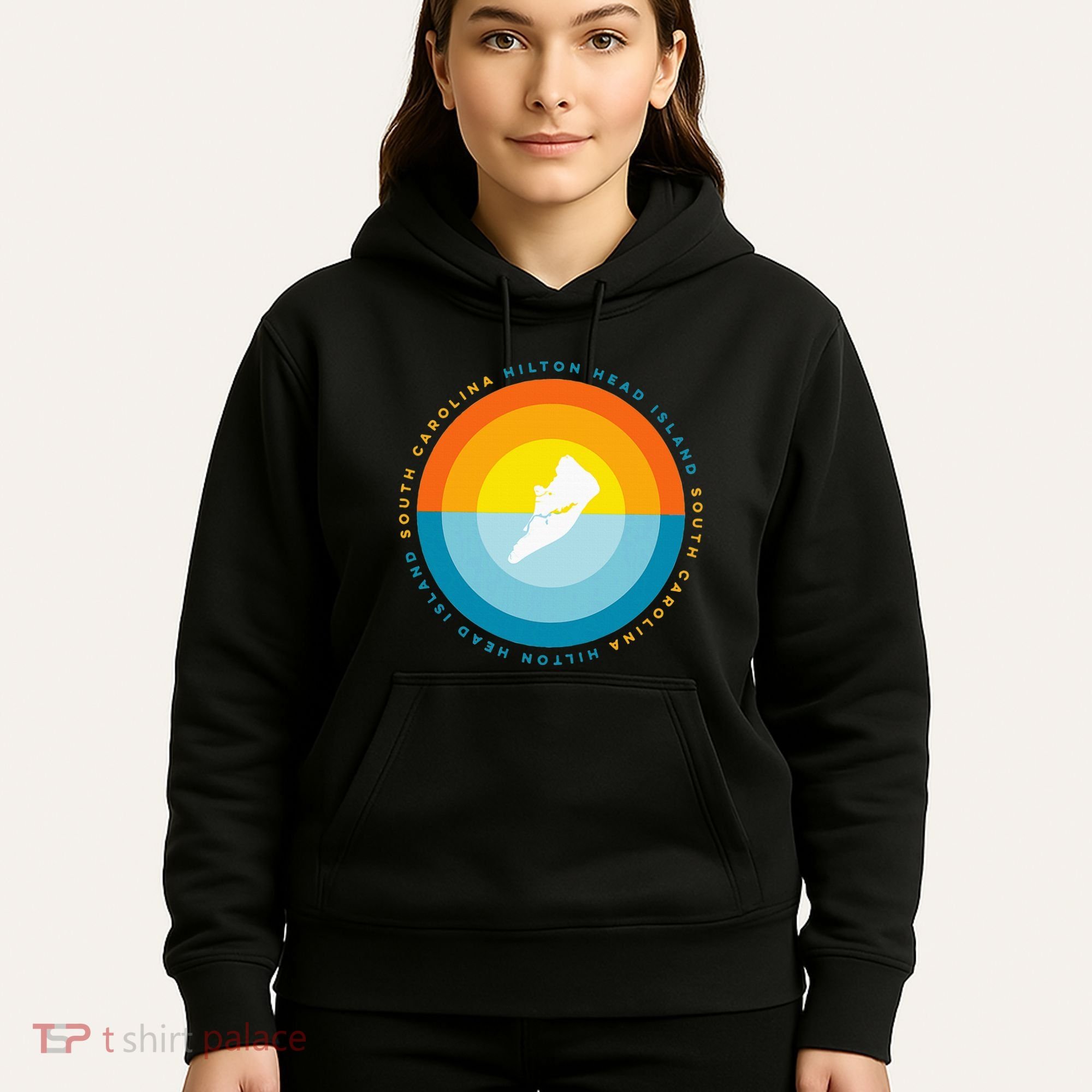 Hilton Head South Carolina Sunset Hoodie