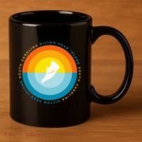 Hilton Head South Carolina Sunset 11oz C Handle Ceramic Mug thumb 3