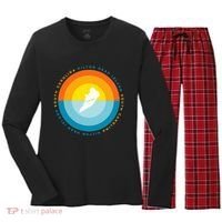 Hilton Head South Carolina Sunset Women's Long Sleeve Flannel Pajama Set  thumb 0