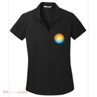 Hilton Head South Carolina Sunset Women's Dry Zone Grid Polo thumb 0