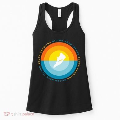 Hilton Head South Carolina Sunset Women's Tank Top