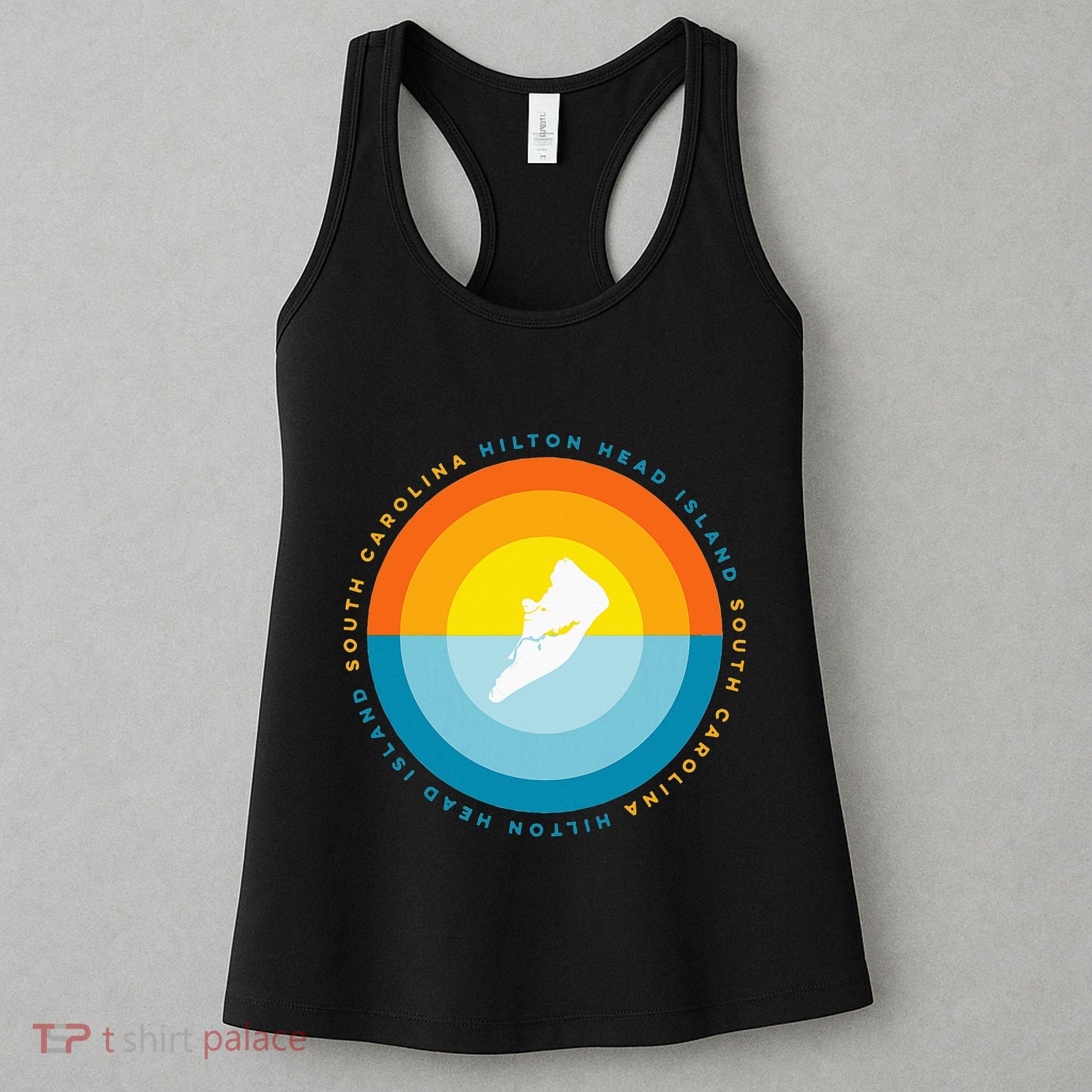 Hilton Head South Carolina Sunset Women's Tank Top