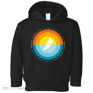 Hilton Head South Carolina Sunset Toddler Hoodie