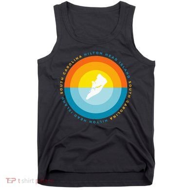 Hilton Head South Carolina Sunset Tank Top