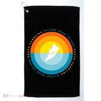 Hilton Head South Carolina Sunset Golf Towel thumb 0
