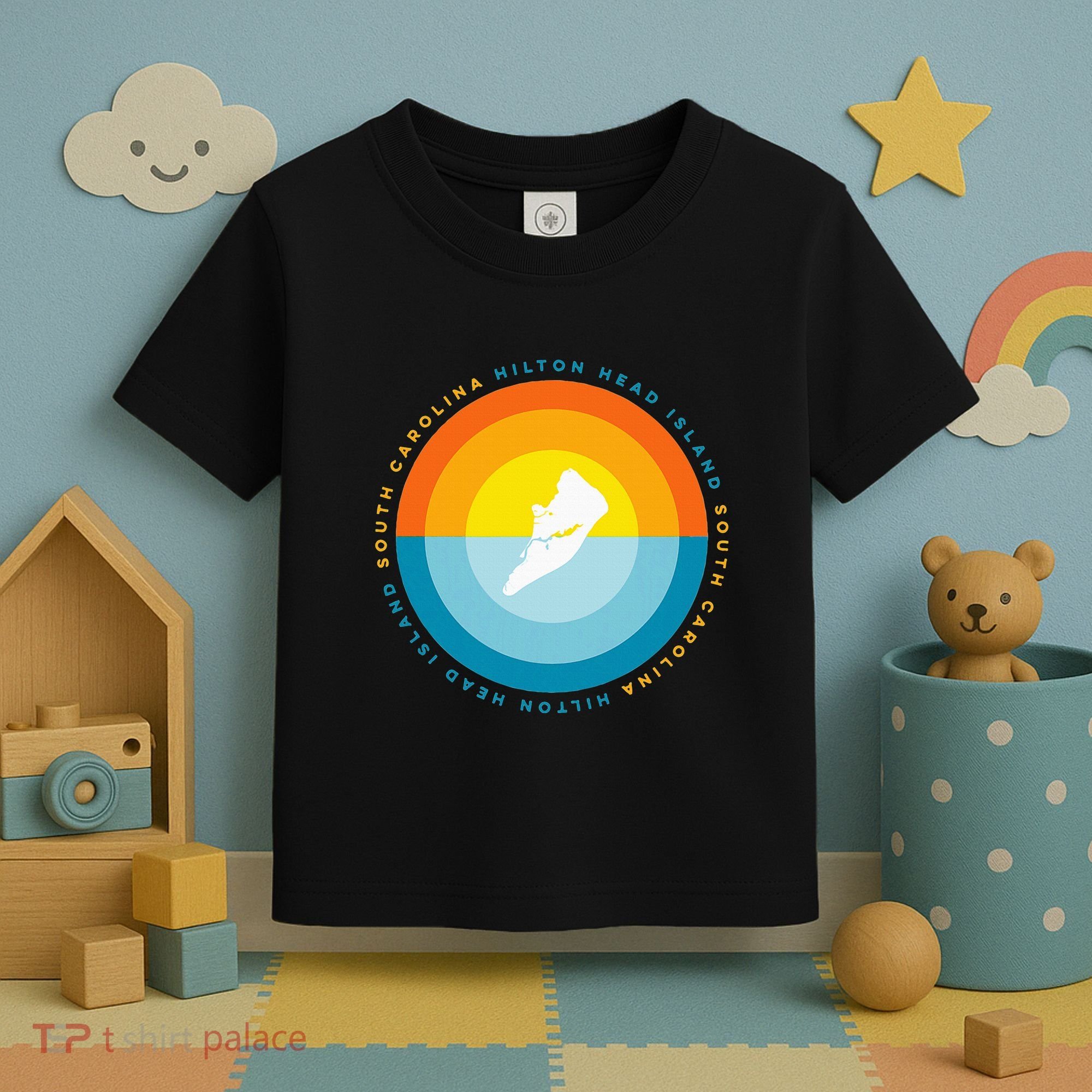 Hilton Head South Carolina Sunset Toddler T-Shirt