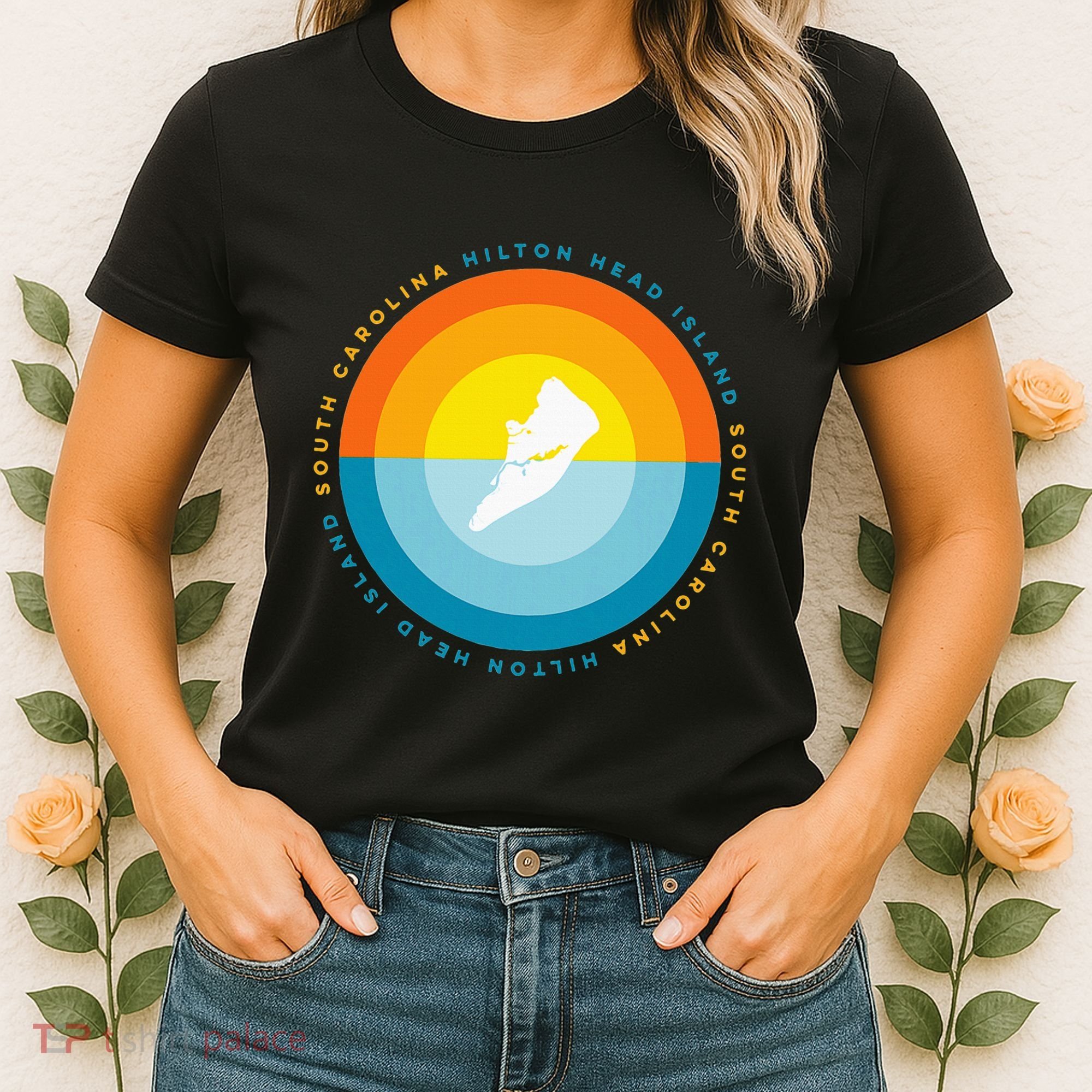 Hilton Head South Carolina Sunset Women's T-Shirt