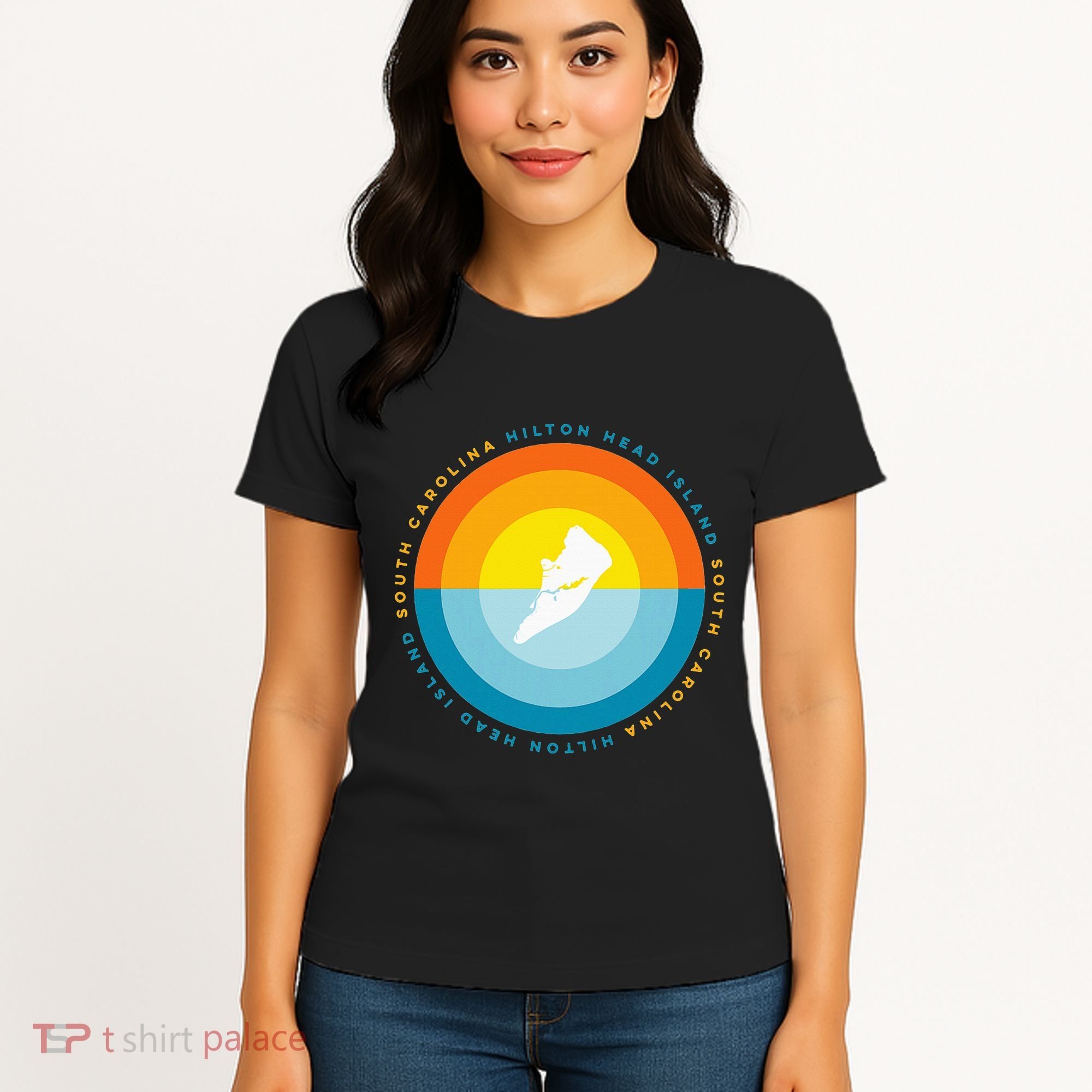 Hilton Head South Carolina Sunset Women's T-Shirt