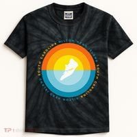 Hilton Head South Carolina Sunset Kids Tie-Dye T-Shirt thumb 0