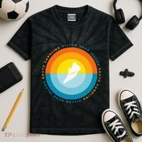 Hilton Head South Carolina Sunset Kids Tie-Dye T-Shirt thumb 2