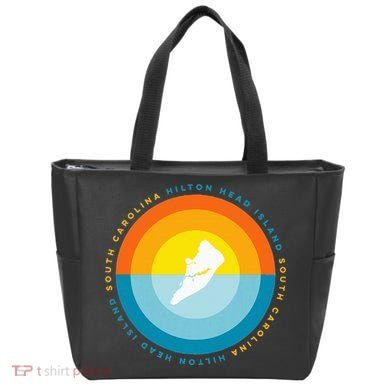 Hilton Head South Carolina Sunset Tote Bag