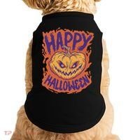 Happy Halloween Spooky Pumpkin Doggie Tank thumb 0