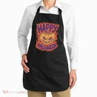 Happy Halloween Spooky Pumpkin Apron thumb 2