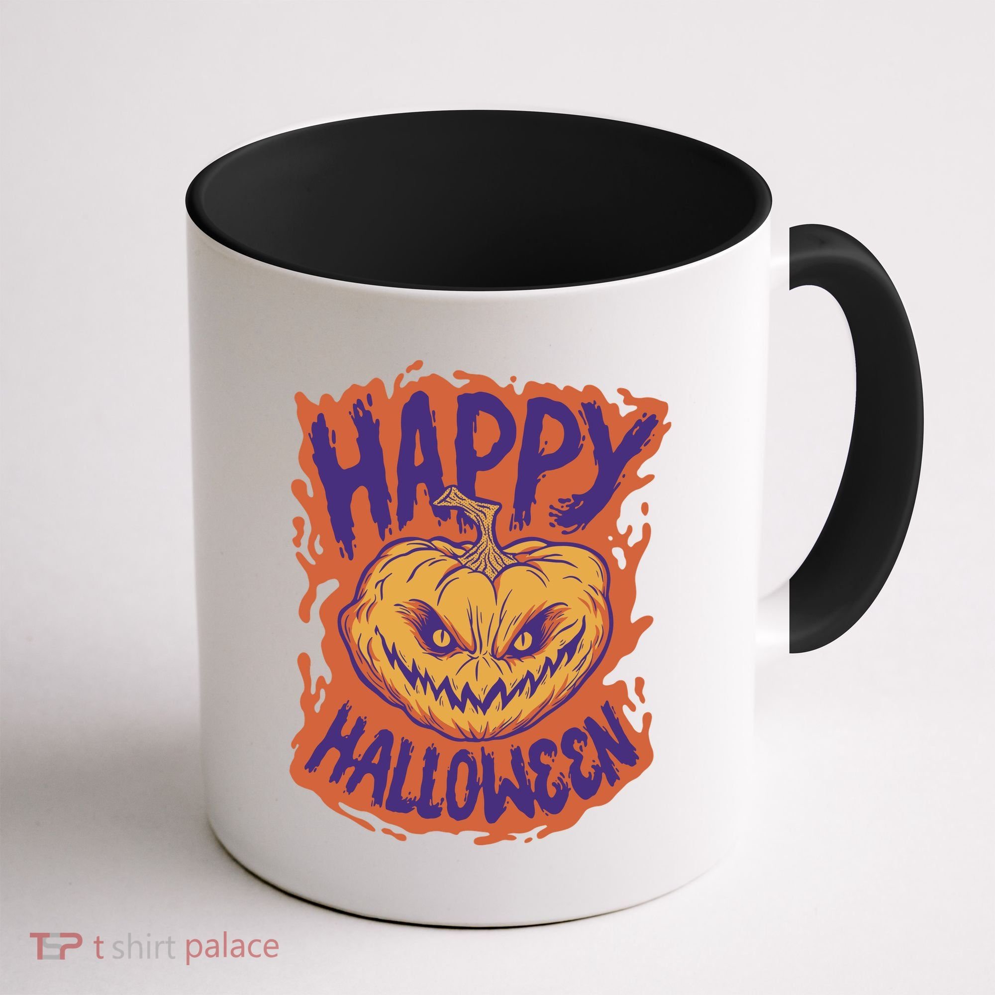Happy Halloween Spooky Pumpkin Coffee Mug