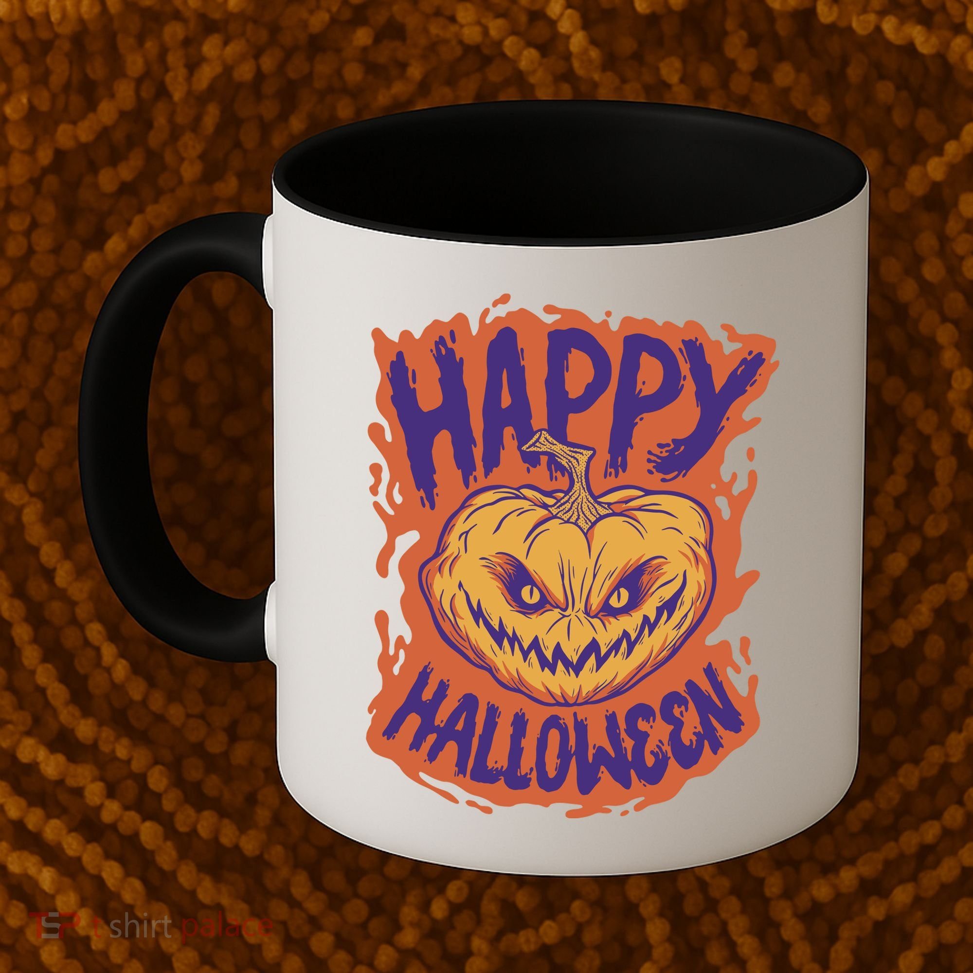 Happy Halloween Spooky Pumpkin Coffee Mug