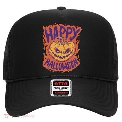 Happy Halloween Spooky Pumpkin Hat