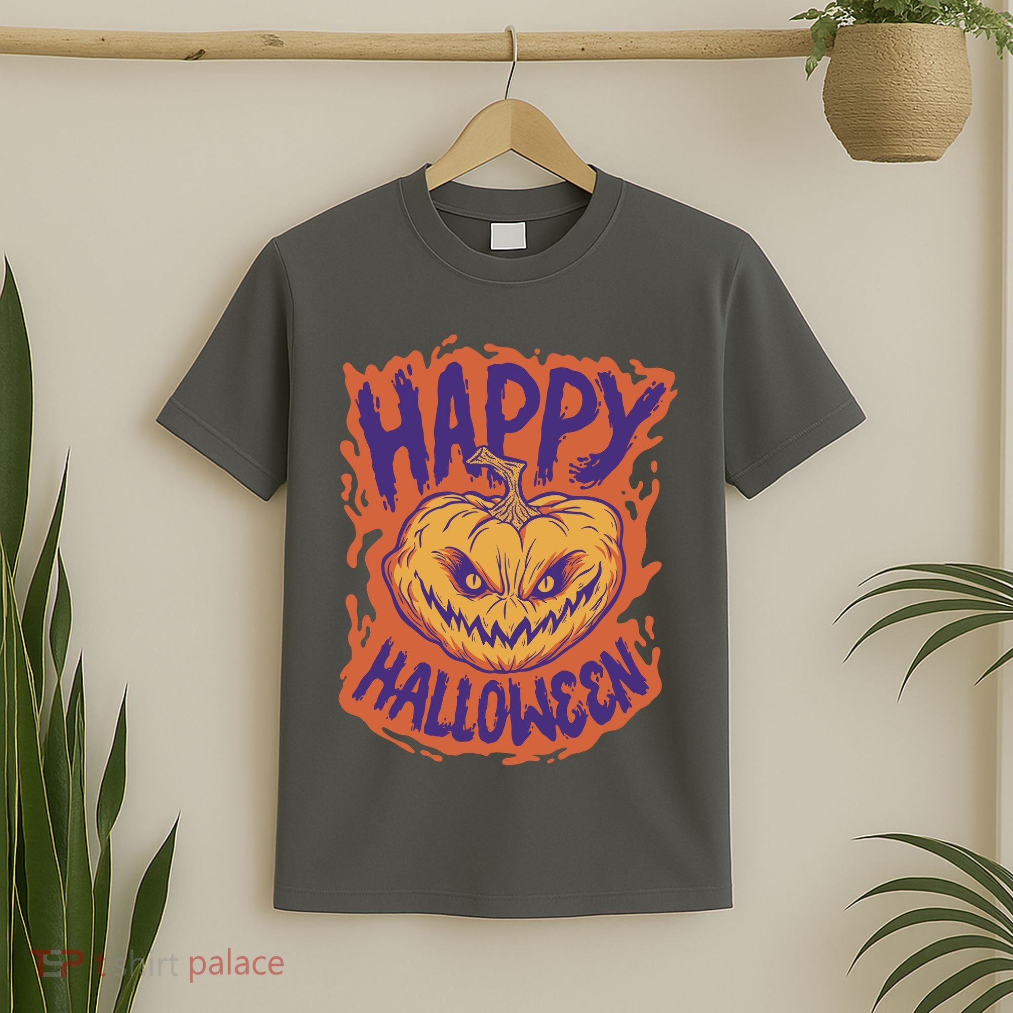 Happy Halloween Spooky Pumpkin T-Shirt