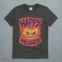 Happy Halloween Spooky Pumpkin T-Shirt thumb 5