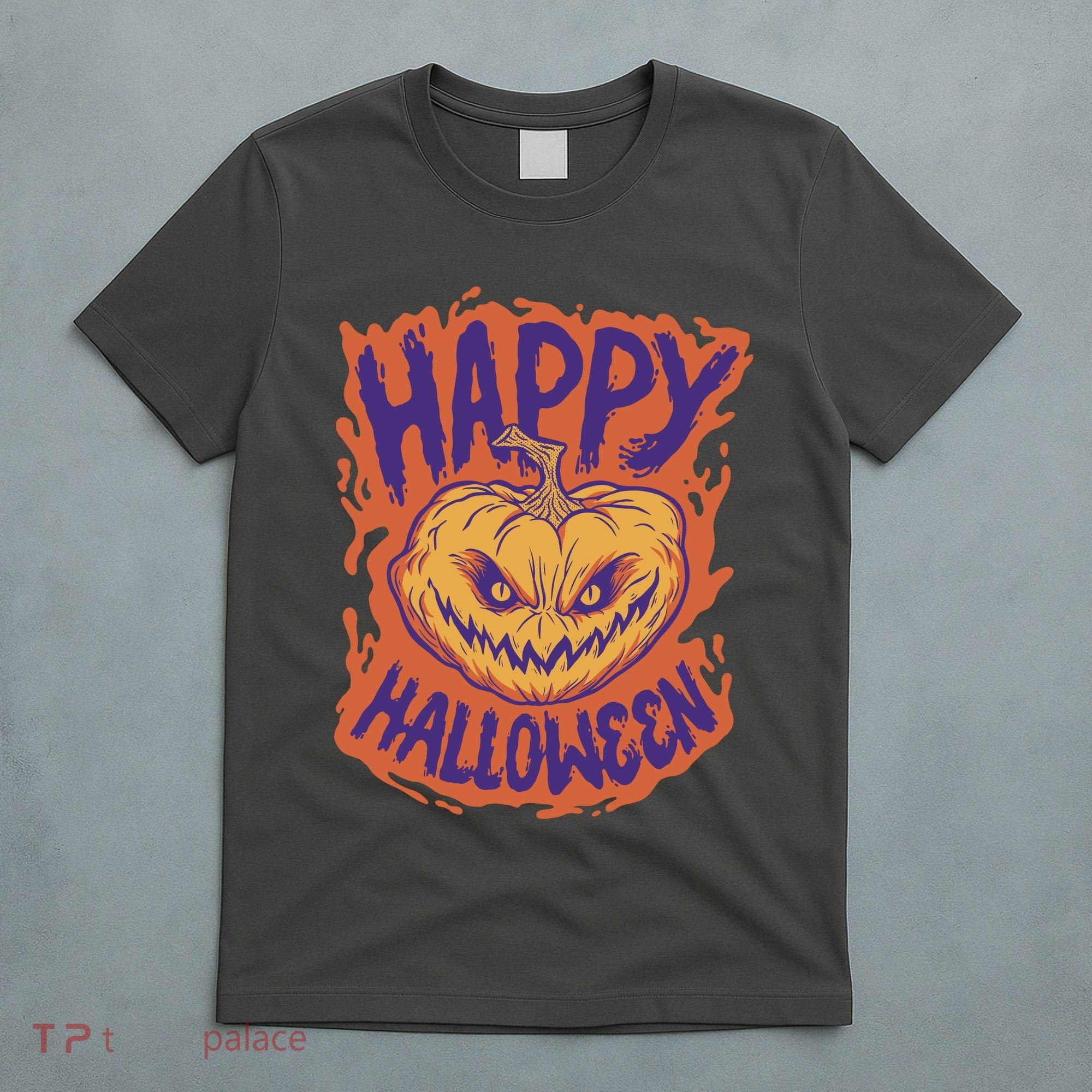 Happy Halloween Spooky Pumpkin T-Shirt